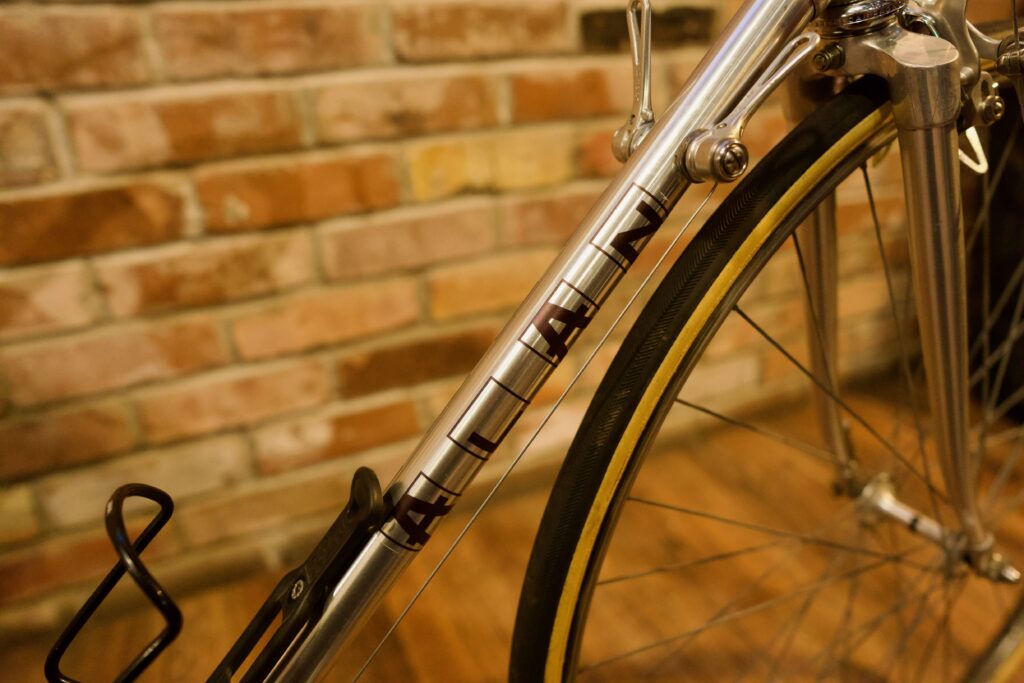 Alan - Super Record Downtube (Credit David Mason)
