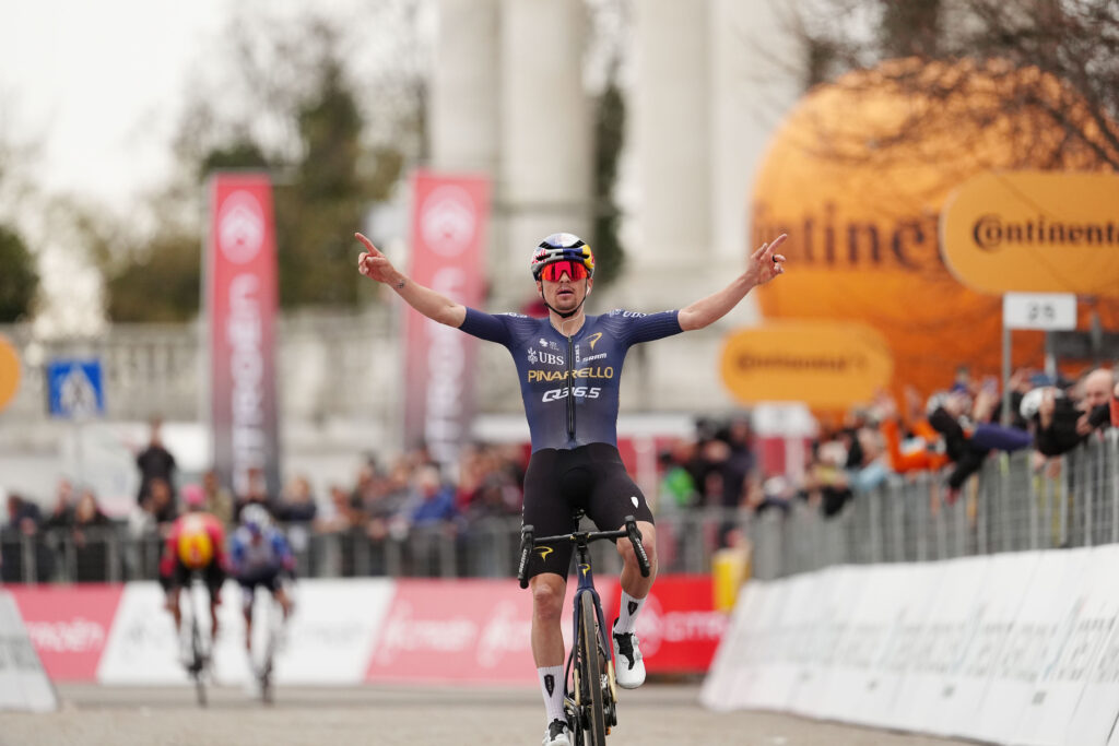 Tom Pidcock wins the 2026 Milano-Torino