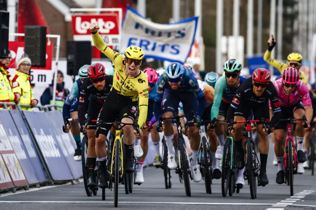 Matthew Brennan wins 2026 Kuurne-Brussel-Kuurne