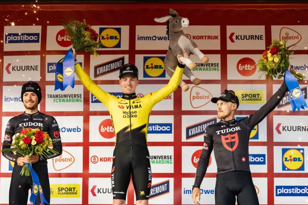 Matthew Brennan wins 2026 Kuurne-Brussel-Kuurne