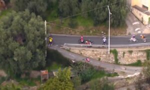 2026 Milan-Sanremo crash, Cipressa