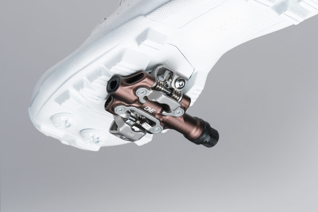 2026 OneUp Components XC Clip Pedals on shoe