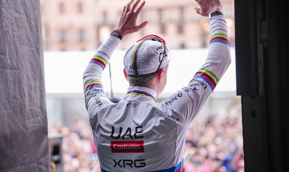 Tadej Pogačar wins the 2026 Strade Bianche