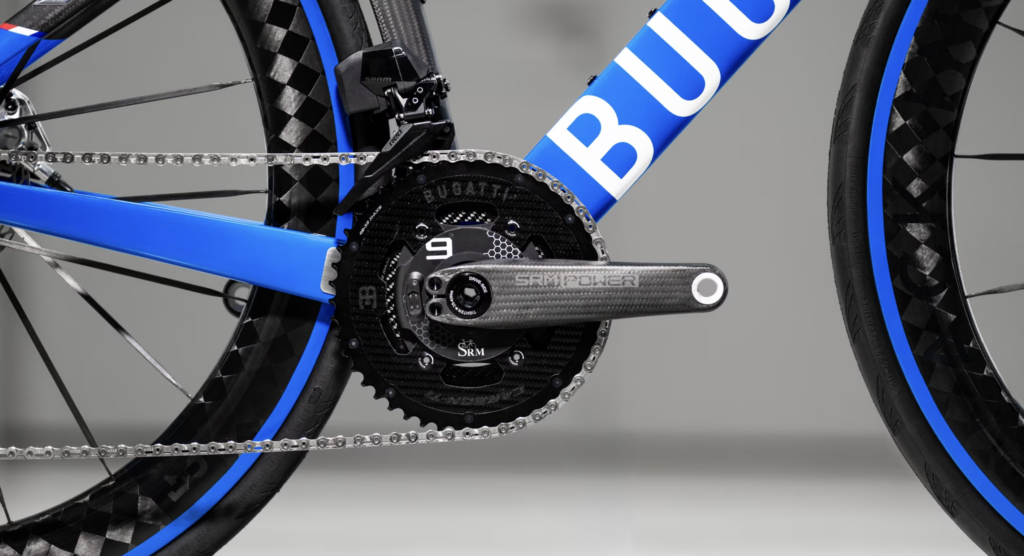 2026 Bugatti Factor One road bike SRM crank