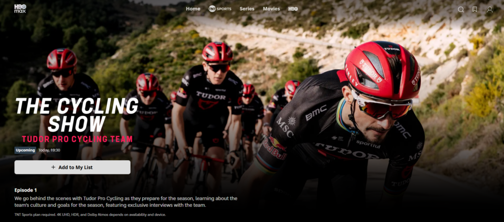 HBO The Cycling Show preview