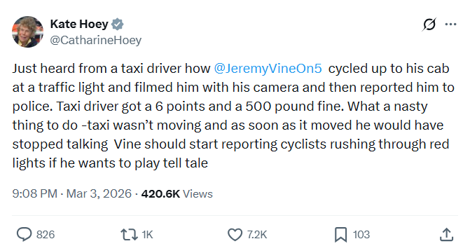 Kate Hoey Tweet