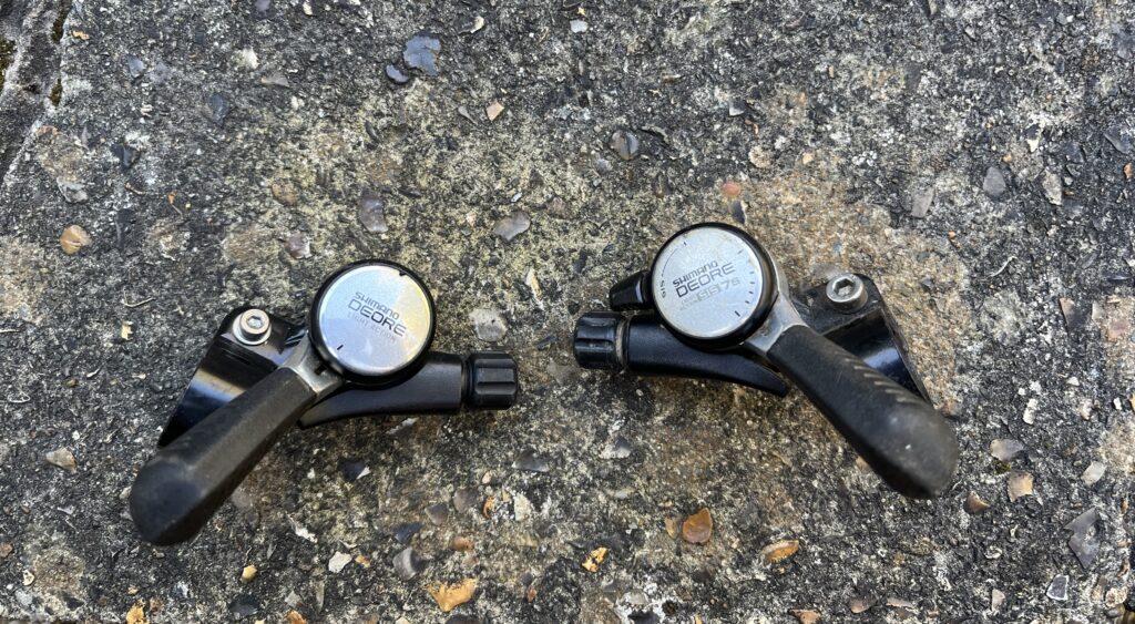 Shimano Deore 7 speed shifters