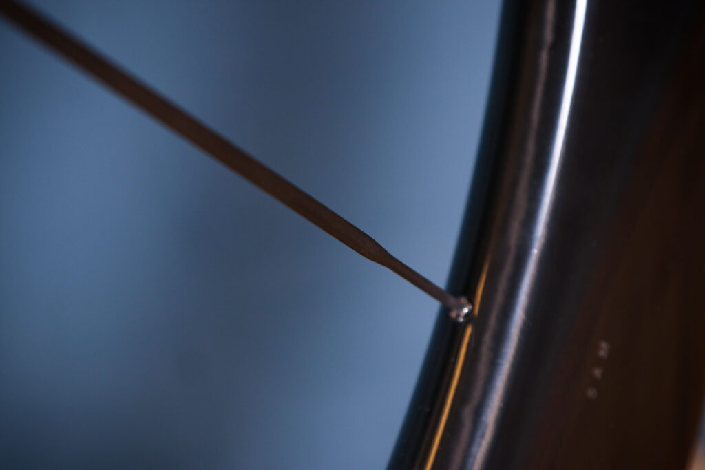 2026 Hunt 5AM Limitless wheelset - spoke detail 2