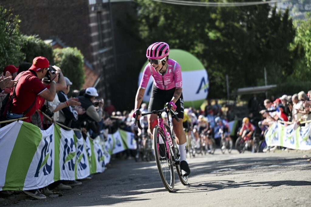2026 La Flèche Wallonne Femmes 2026 – Axelle DUBAU-PREVOT (EF EDUCATION - OATLY) - Mûr de Hu A.S.O.-Billy Ceusters - 1
