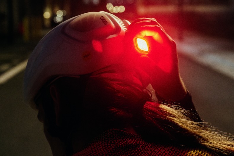 2026 POC Amidal helmet with Knog light, outdoor
