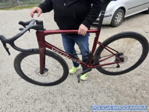 Stolen Red Specialized, Wroclaw police, Poland