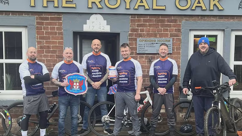 Truro or Bust charity cycle