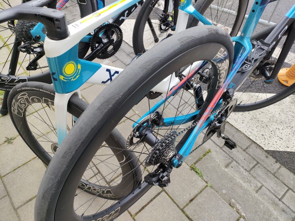 Astana Vision wheels, Paris-Roubaix