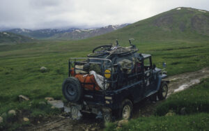 Steve Thomas 1995 Pakistan trip – Jeep