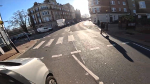 “Dangerous” cyclist, Putney
