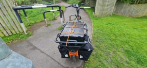Manchester bike path barriers