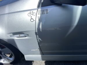 ‘Kill list’ sticker on car