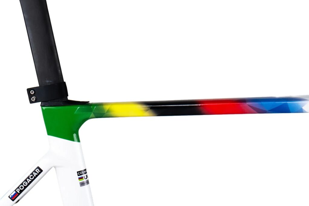 2025 Colnago V5Rs Tadej Pogacar frame detail