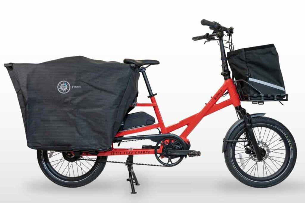 2026 Estarli E-cargo Longtail 2.0 Family Pack studio side on