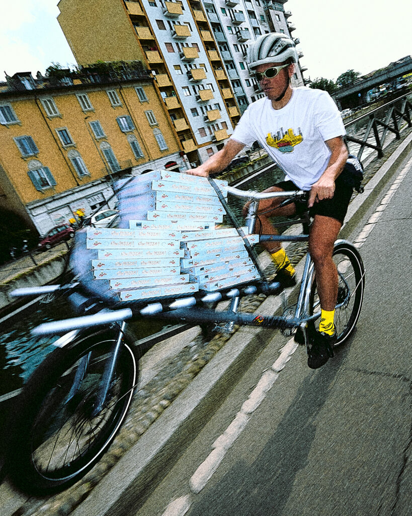 2026 Omnium x Cinelli Supercargo action wheelie