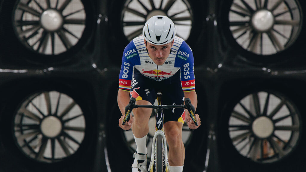 2026 Specialized Evade 4 helmet wind tunnel Remco Evenepoel