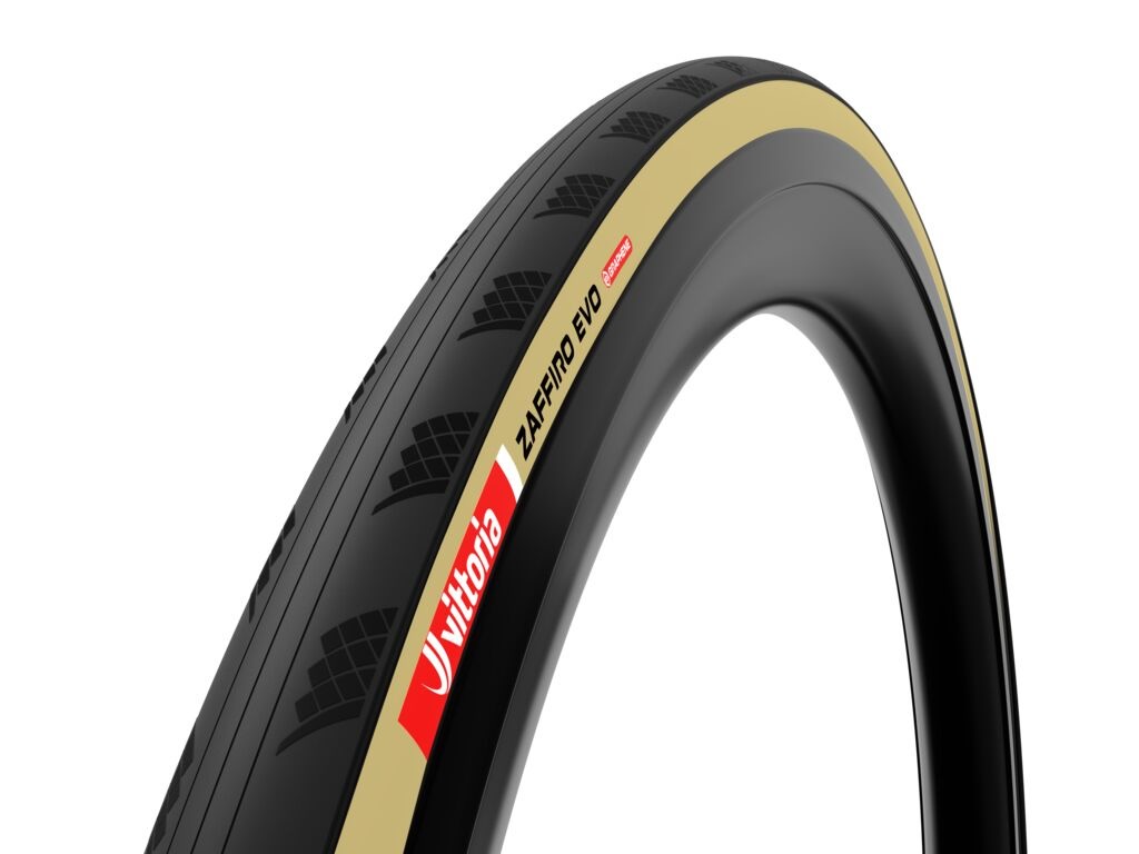 2026 Vittoria Zaffiro EVO tyre tan sidewalls