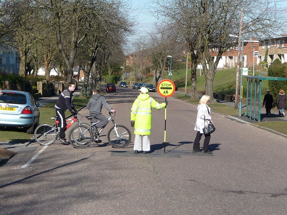 Bournemouth , Moore Avenue and Lollipop Lady