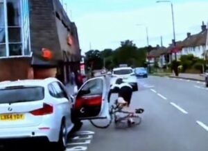 Driver doors cyclist