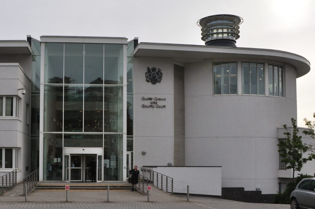 Exeter Law Courts (Exeter : Exeter Crown & County Court by Lewis Clarke)