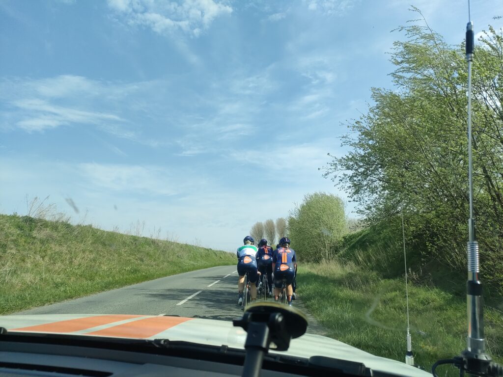 Picnic PostNL training ride, 2026 Paris-Roubaix Femmes