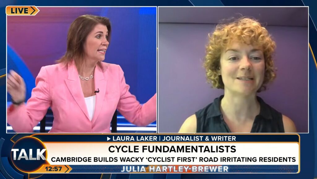 Laura Laker and Julia Hartley-Brewer