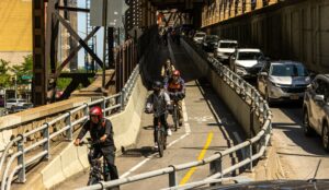 Queensboro Bridge bike lane, New York