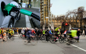 Fuel duty London cyclists
