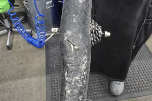 “I don’t need a new tyre”