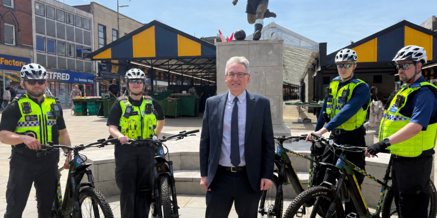 West Midlands Police e-bikes