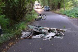 Brentwood fly-tipping scene
