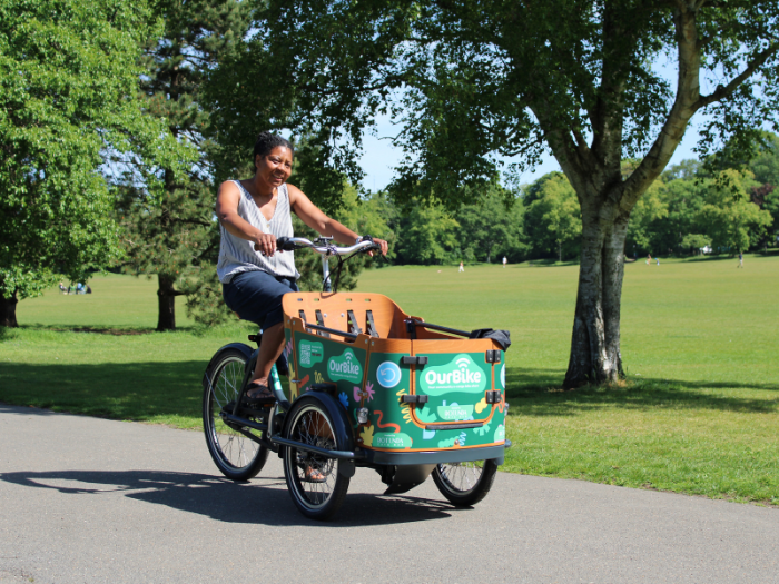 Shared e-cargo bike