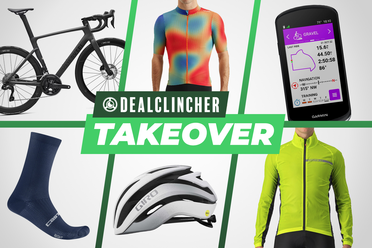 Save over £1,500 on the Van Rysel RCR road bike with electronic shifting, Giant carbon wheels down to £585, Giro Cielo Mips helmet for less than half price + more