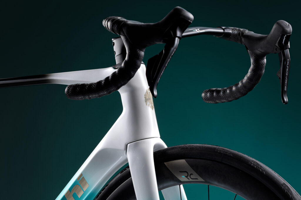 2026 Bianchi Specialissima studio head tube