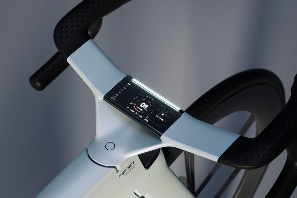 2026 Canyon Predict concept bike handlebar display