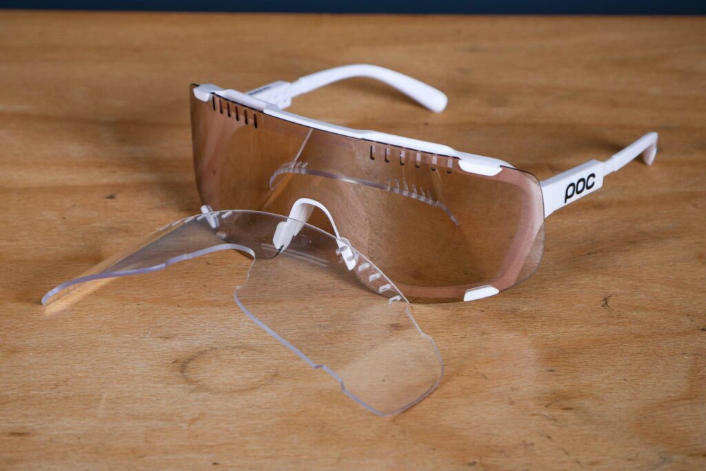 2026 POC Devour Bike Sunglasses and Extra Lens