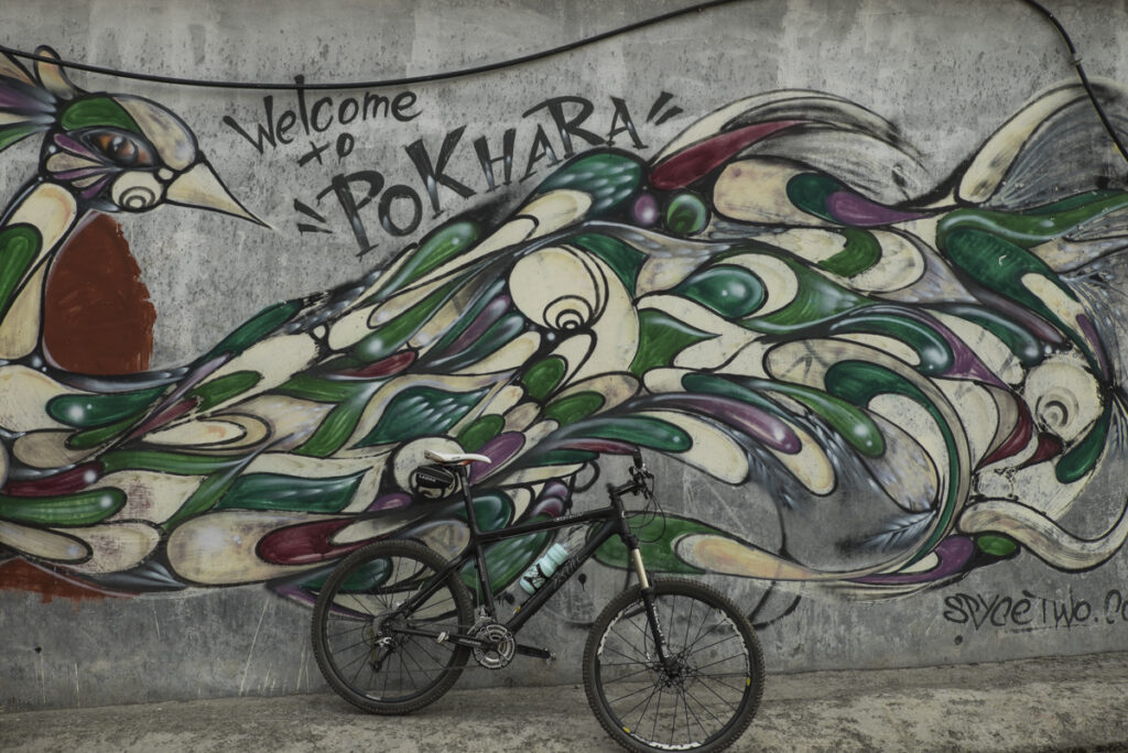 Pokhara, Nepal, mountain biking