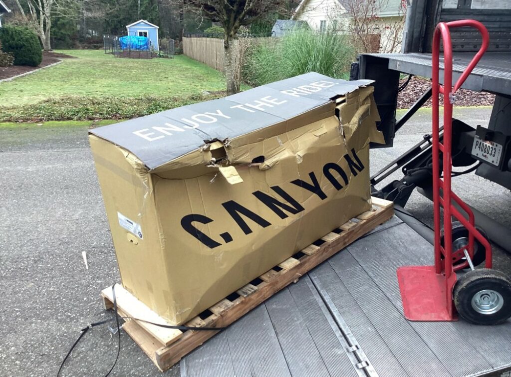 Canyon delivery