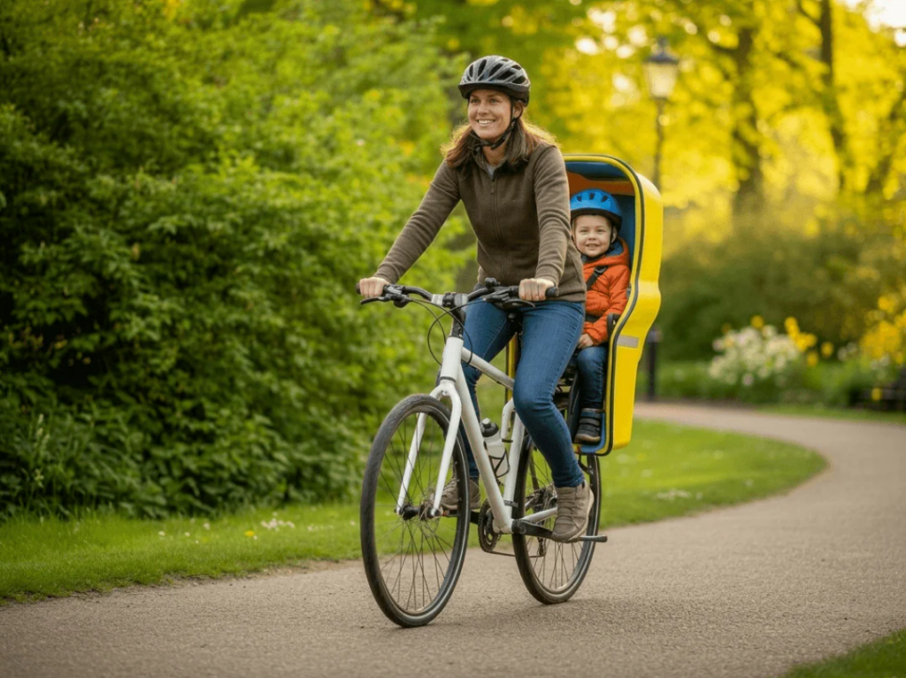 Conker child bike seat