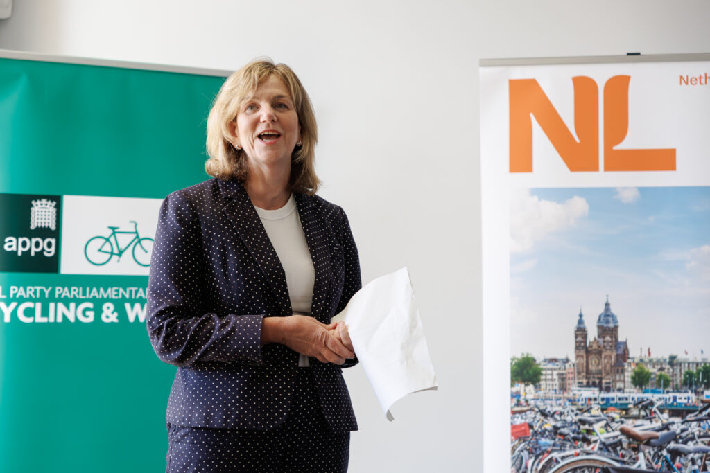 Lilian Greenwood MP, Active Travel Minister
