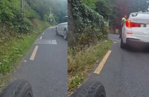 &ldquo;Instant karma&rdquo;: Driver close passes cyclist on blind bend towards oncoming car&hellip; and immediately gets pulled over by police officer, who asks him: &ldquo;What&rsquo;s your problem?&rdquo;; Cycling&rsquo;s boring war: Is Tadej Pogačar &ldquo;destroying&rdquo; racing? + more on the live blog