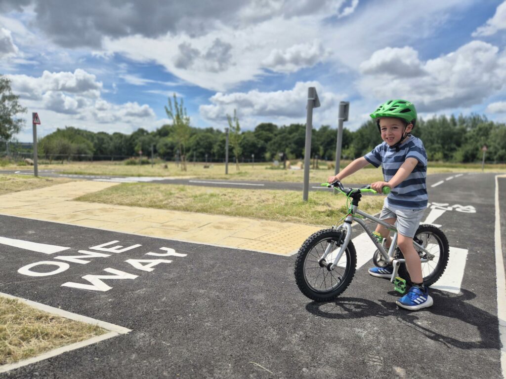 Freddie Reed at Temple Newsam bike park