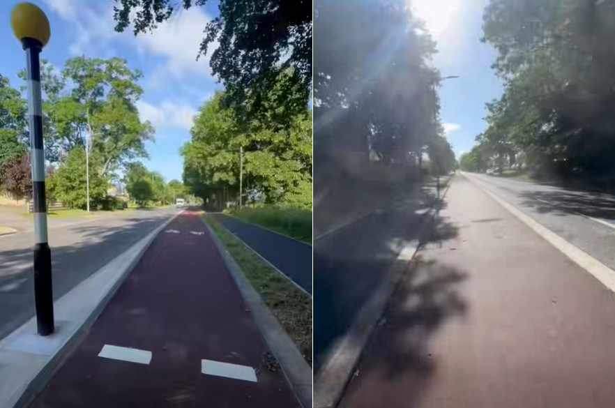 “There wasn’t a real danger to cyclists”: New cycle lane making road riskier than ever, locals say amid claims money could have been spent on “something more important”