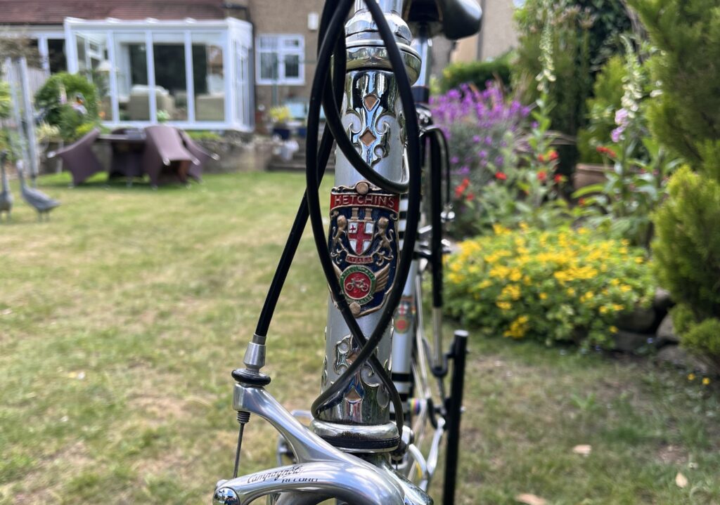 Hetchins Magnum Opus Deluxe 1997 Head tube Badge 2