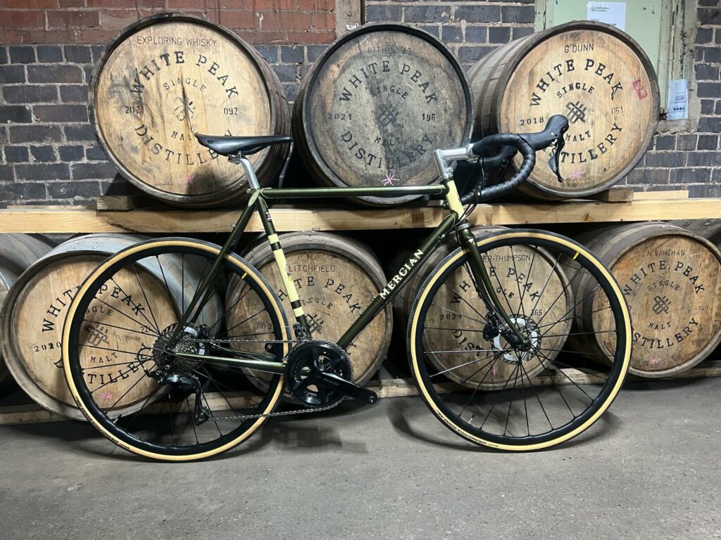 Jill Scott's mechanic's Mercian bike 2